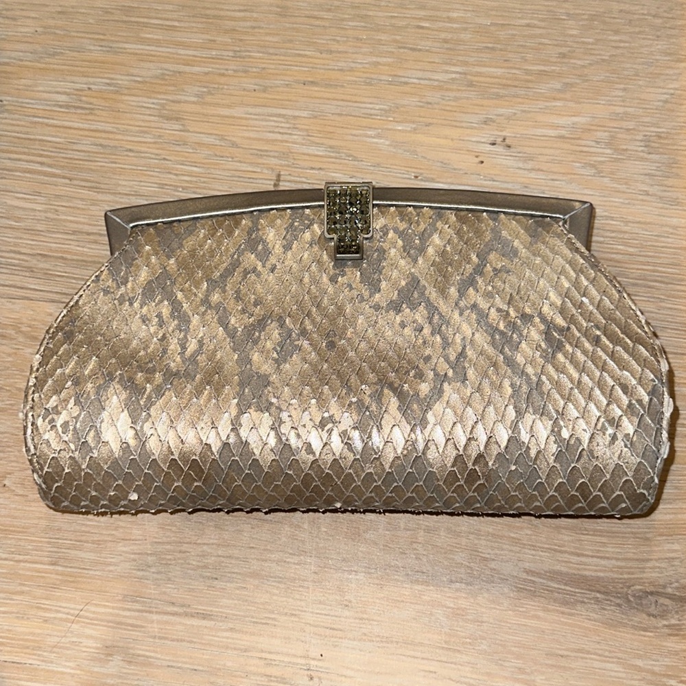 Rodo snakeskin evening bag